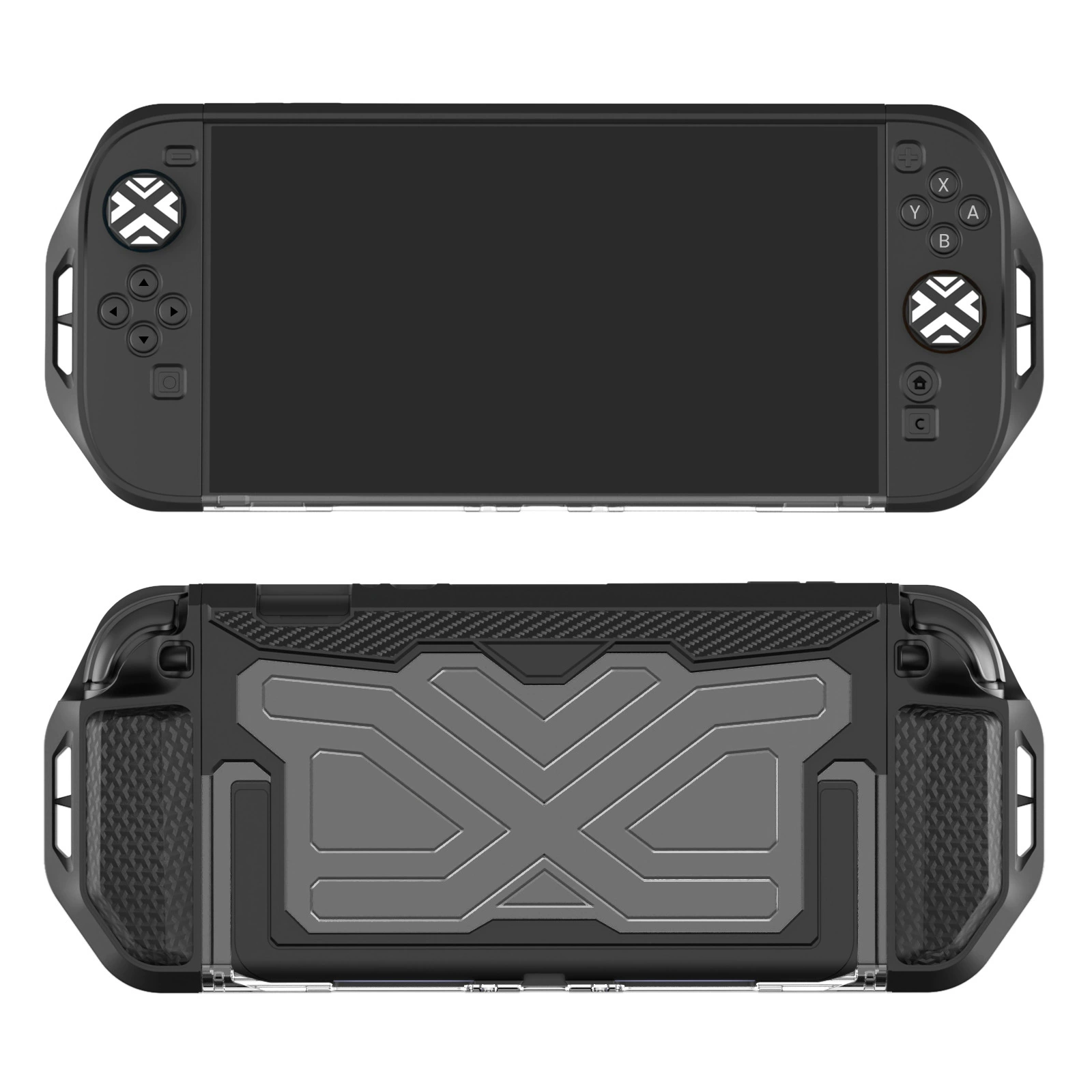 Nintendo Switch 2 меха защитный чехол NS2 раздельный TPU+PC оболочка защитного чехла, аксессуары Switch2
