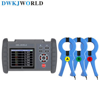 达万DWKJWORLD DW8122 三相相位伏安表 测电流电压相位功率