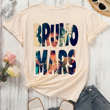 ���羳ŷ�롿Bruno Mars t shirt women Pastel Psychedelic setw