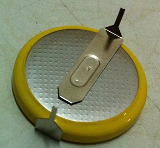 3V电池 CR2032 2032电池 卧式焊脚 纽扣电池 焊脚电池锂电