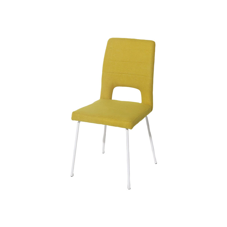 Exportación personalizada de lujo ligero silla de comedor de alta calidad moderna minimalista italiana hotel familiar negociación en línea silla de mesa de comedor respaldada