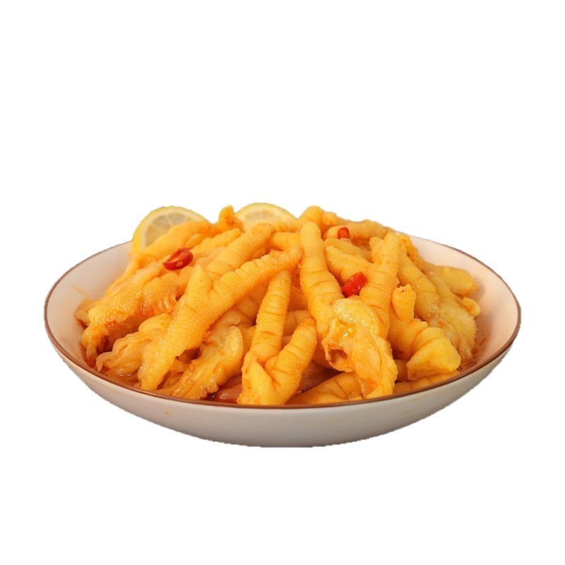 骨なし爽やかレモン/ガーリック風味の骨なし鶏足350g 骨なし鶏足スナック カジュアルスナック 工場直送|undefined
