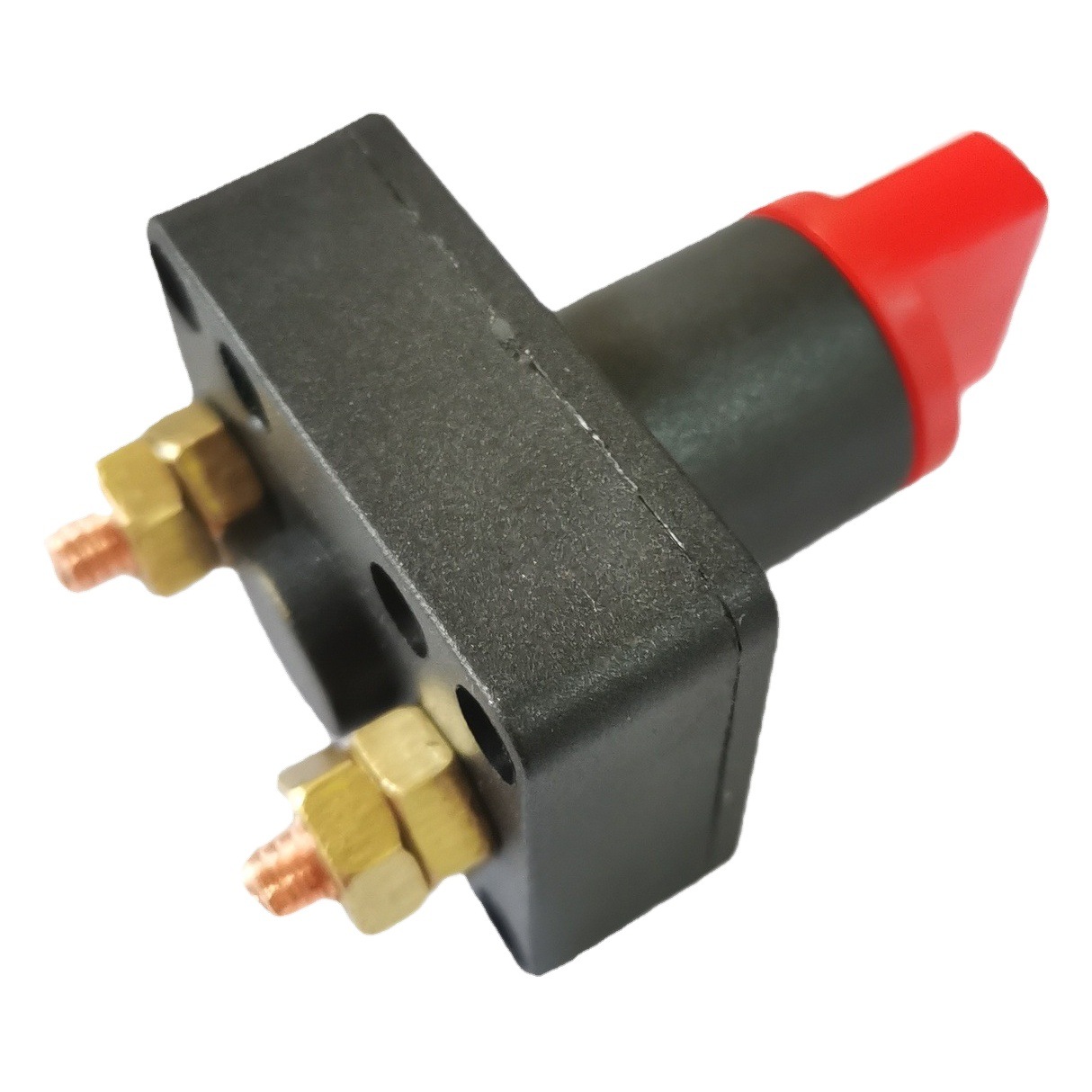Pequeño mini yate interruptor de la batería tipo perilla del coche interruptor de la batería a prueba de fugas de cobre doble columna de alimentación interruptor principal