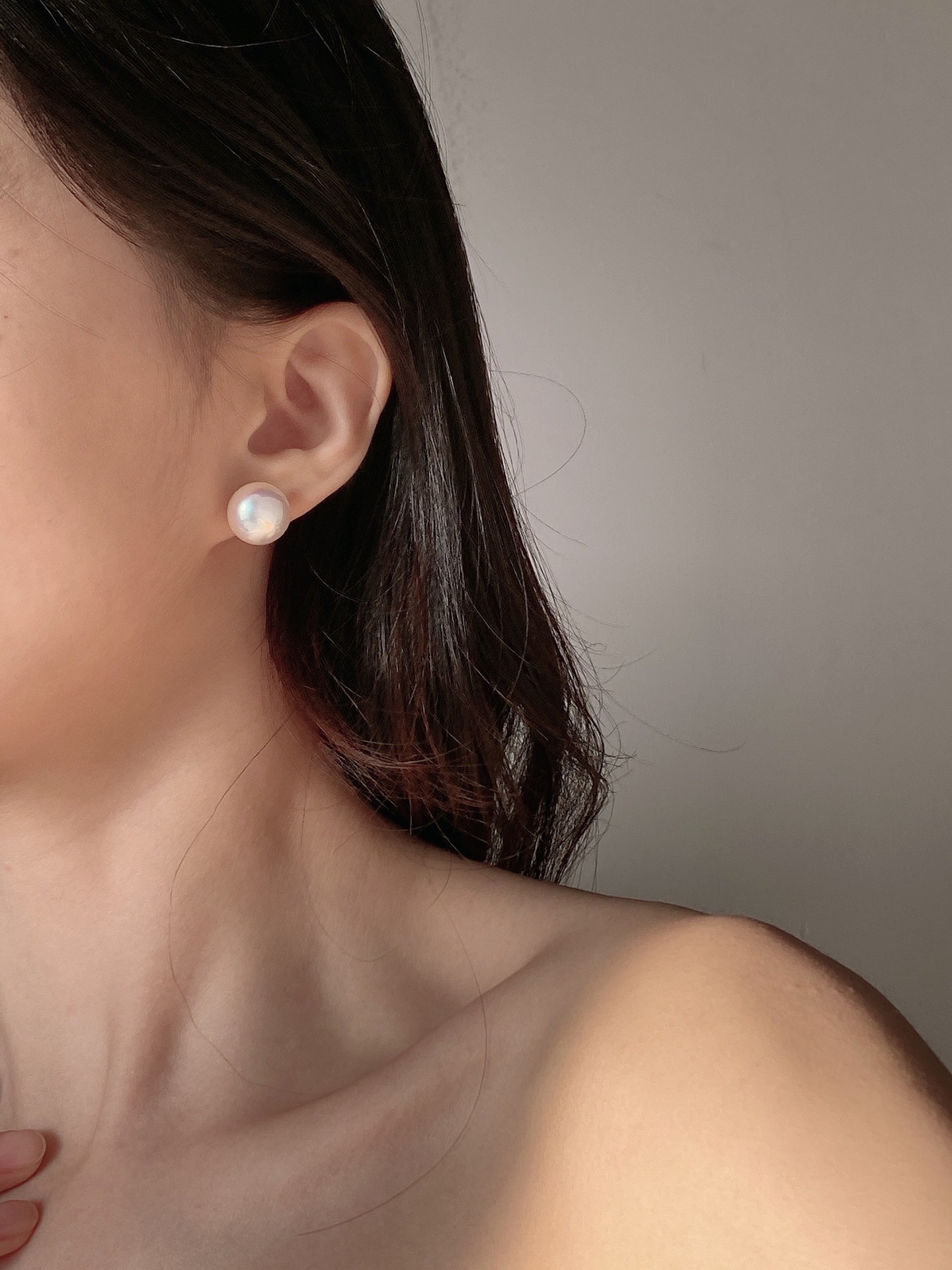 Fashion Round Artificial Pearl Womenu0027S Ear Studs 1 Pair