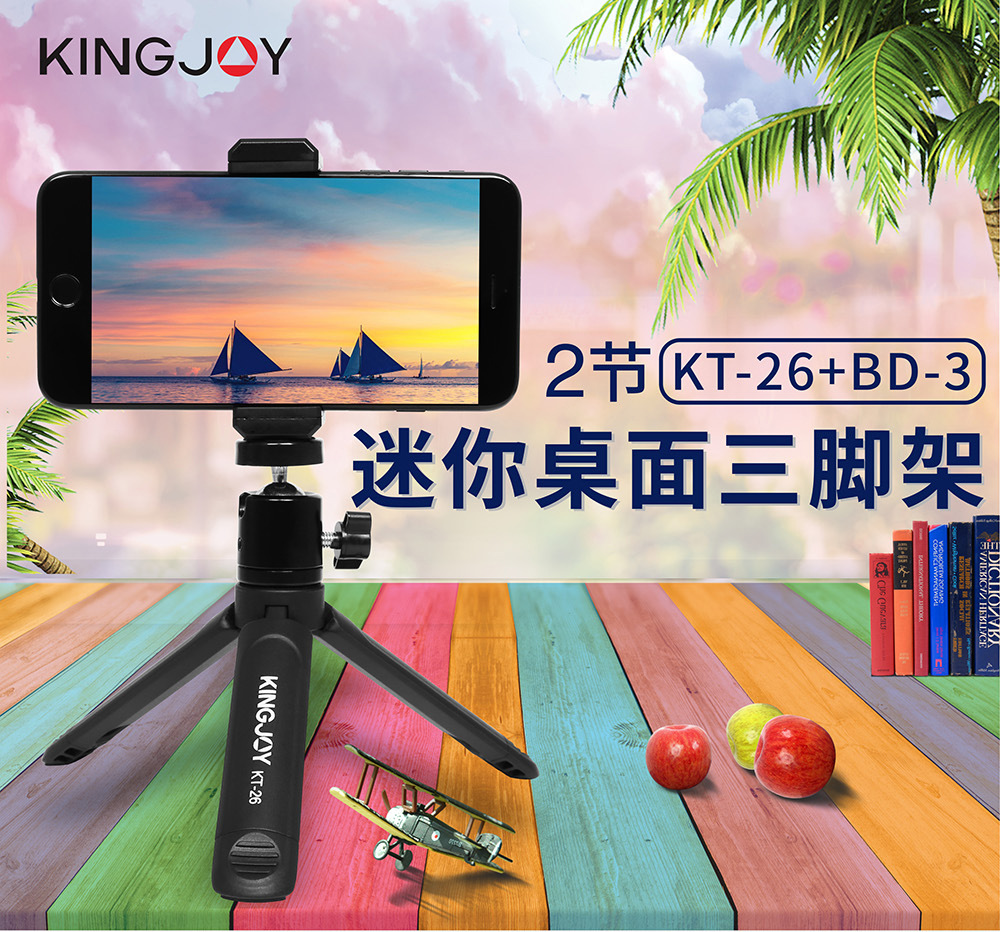 Toptan plastik mini masaüstü tripod taşınabilir canlı yayın fotoğraf cep telefonu tutucu projektör gimbal seti braketi
