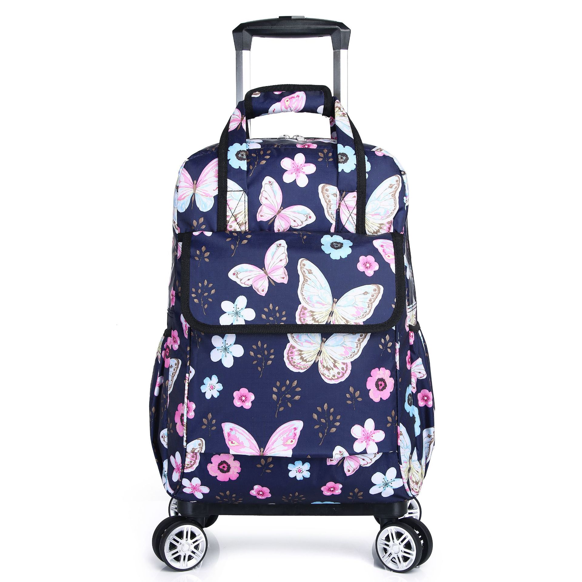 Rueda universal trolley mochila plegable ligero trolley bolsa de viaje de larga y corta distancia bolsa impermeable bolsa de embarque al por mayor