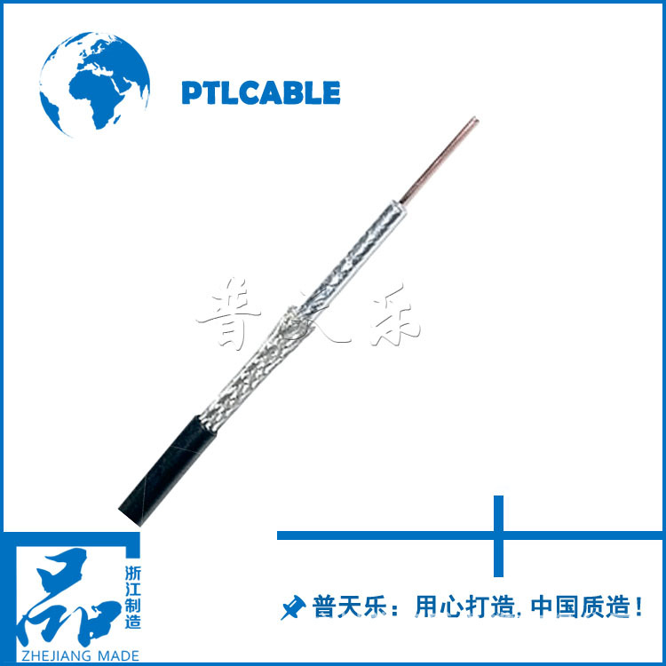 [普天乐电缆]141C-FEP聚全氟乙丙烯半柔线，耐高温线，浸锡铜编织