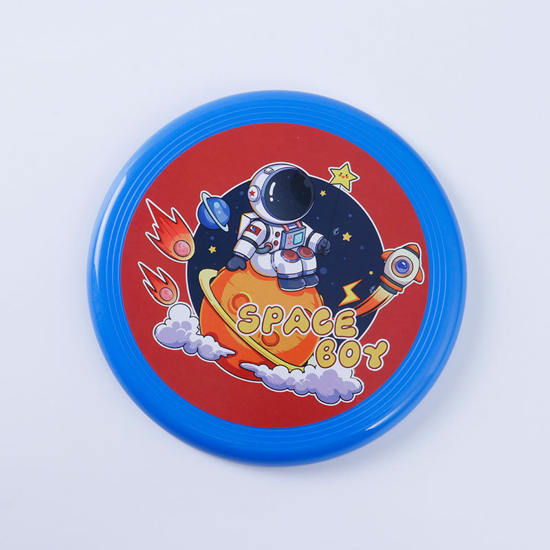 卸売漫画フリスビー子供用ソフトフリスビー プラスチックペット犬用屋外おもちゃ幼稚園用フライング|undefined