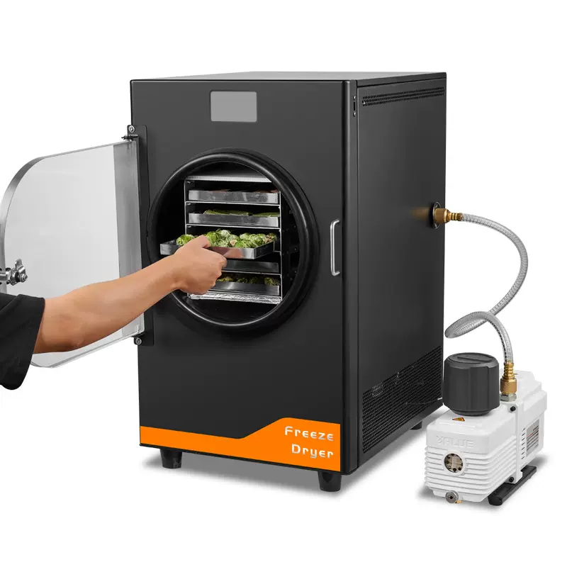 真空冷冻干燥机实验室食品乳酸菌家用液体茶叶咖啡冻干机干果机