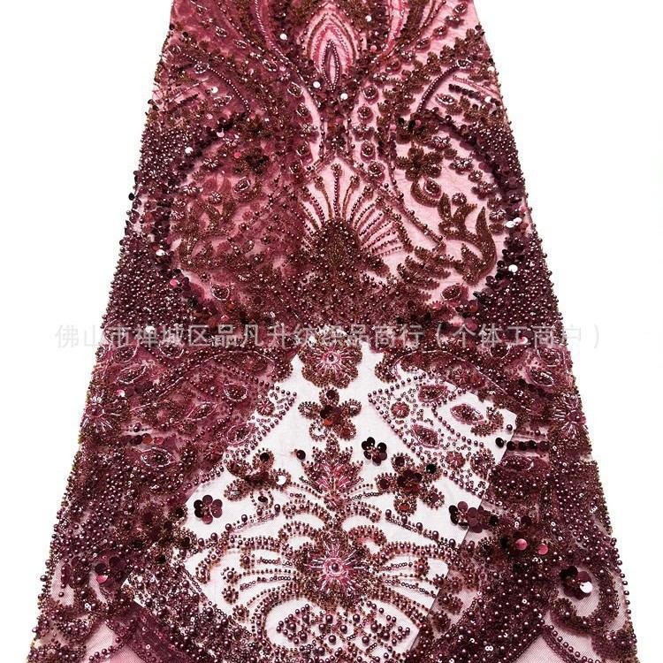 2026 nuevo estilo de lujo ligero vestido de noche de fiesta de alto nivel nicho de la banda de cumpleaños vestido de noche tela de cuentas