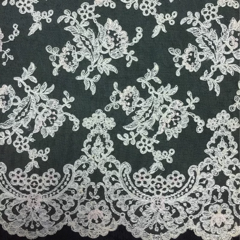 Производители поставляют Ладно Heavy Industry Computer Embroidery Lace Frames Wedding Dress Fashion Accessory Materials Beads and Caval
