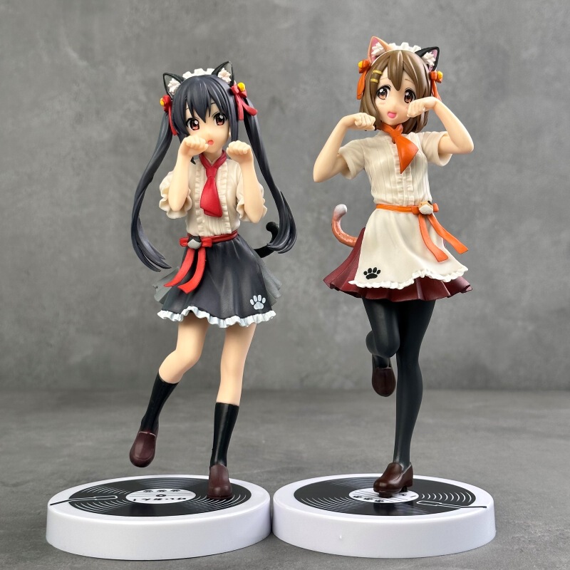 K-On! Girls Cat Nakano Yui Nishikaze Yui Two-Dimensional Cute Girl Figure Model Ornament Wholesale K-On! Girls Cat Nakano Yui Nishikaze Yui Two-Dimensional Cute Girl Figure Model Ornament Wholesale