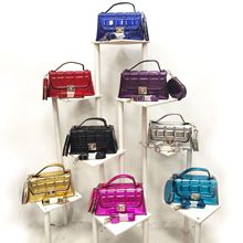 小香风PU皮革包包女士时尚百搭手提包网红斜挎包女士小包迷你包