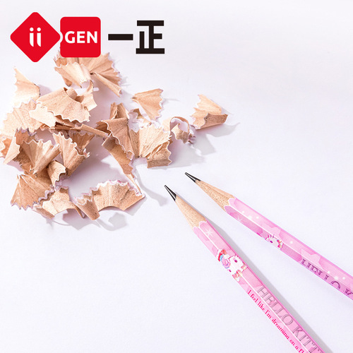 iigen Yizheng Stationery Kurome Hexagonal Writing Pencil Student HB Exam Sketch Pen Creative Children's Pencil