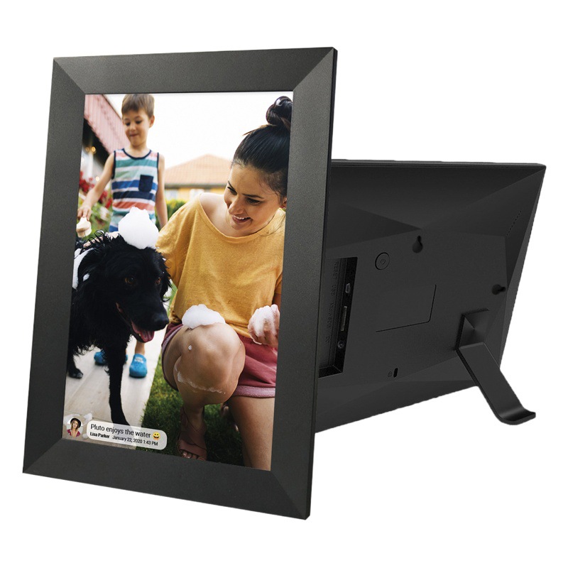 Comercio electrónico transfronterizo dedicado WiFi marco de fotos digital inteligente marco de fotos en la nube álbum de fotos electrónico WiFi de 10,1 pulgadas álbum de fotos en la nube