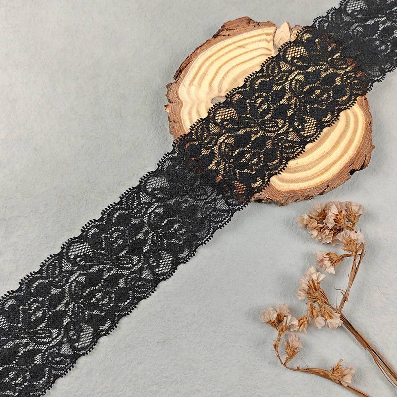 encaje elástico de amoniaco de encaje 6.5CM pequeña ropa interior de encaje de chicas calcetines de barco accesorios de ropa lotes de stock