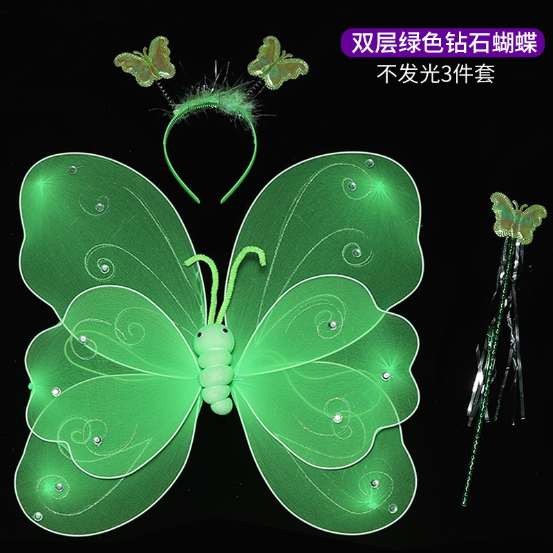 Día de los Niños del 1 de junio regalos de chicas ángeles mariposa alas maravillosas hadas princesa vestido vestido vestido