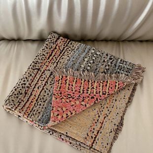 Vintage Handmade Tassel Cotton Gauze Shawl Bathroom Bath Towels Bath Skirt Home Leisure Blanket Towel Quilt All Seasons Universal