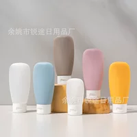 Фабрика спот PE Флокировка Моранди Разливочная бутылка 4 цвета 30ml 60ml 100ml Эмульсия Пустая бутылка