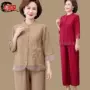 夏季大码妈妈中老年上衣