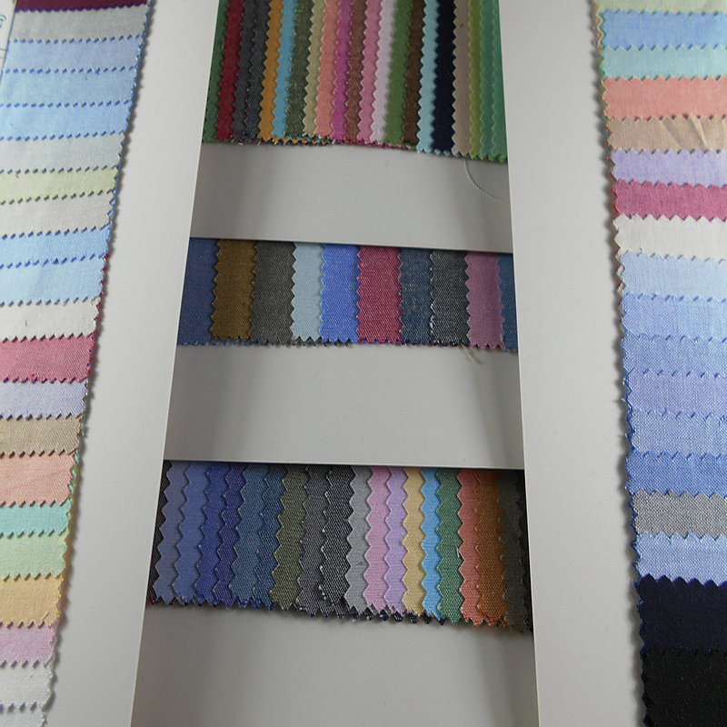 新款 现货CVC牛津纺加厚牛津纺超细旦牛津纺加密涤棉混纺时装面料