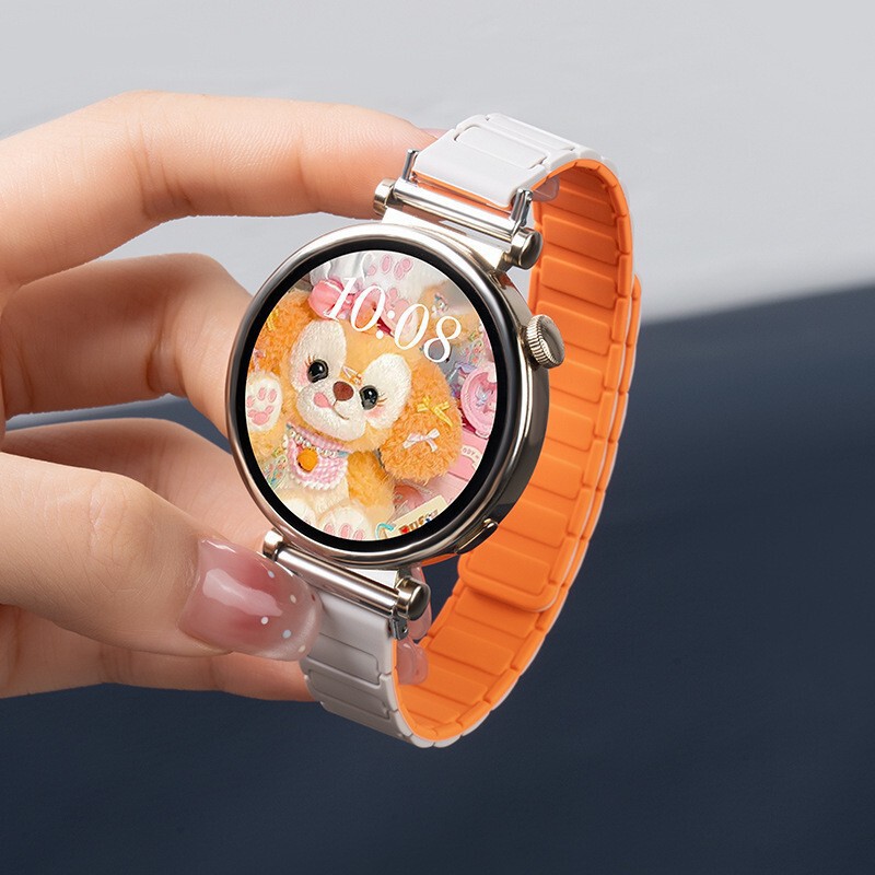 For fit3 Huawei 8/9 Strap GT5/4/3 Watch Fine Silicone Magnetic Slim Wristband Xiaomi 8/9PRO For fit3 Huawei 8/9 Strap GT5/4/3 Watch Fine Silicone Magnetic Slim Wristband Xiaomi 8/9PRO