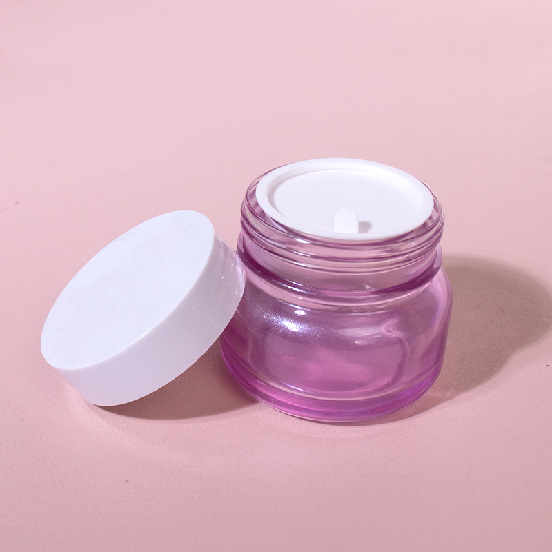 Luxurious ecological glass bottle