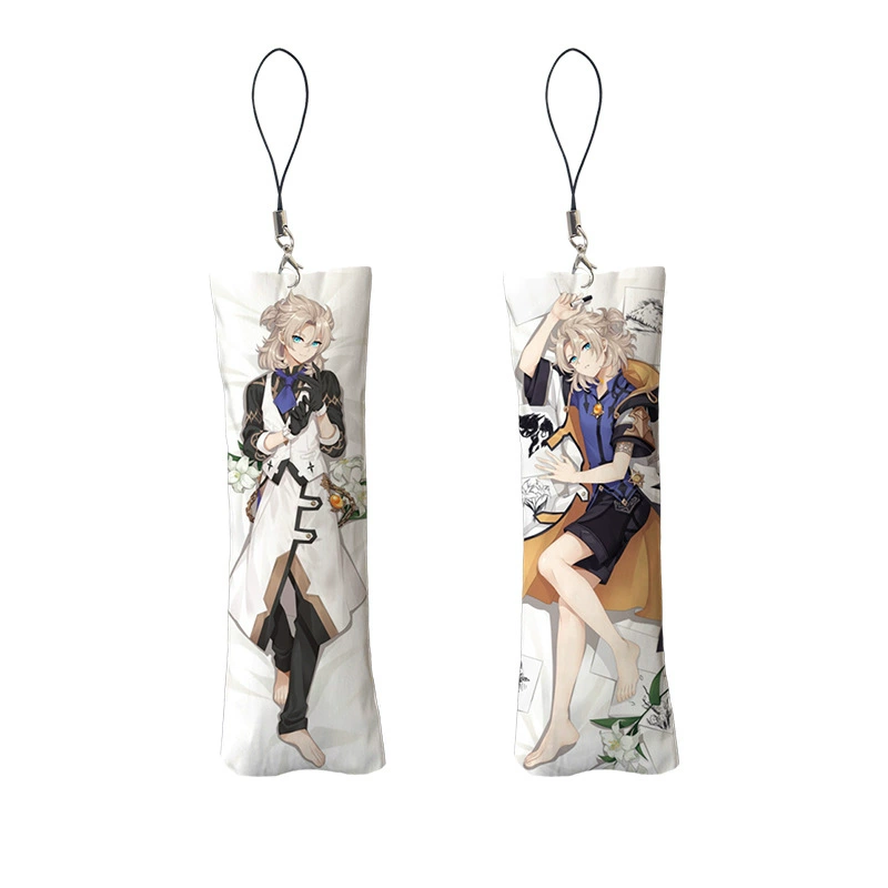 [小抱枕钥匙扣迷你挂件Mini Dakimakura魈钟离八重子书包挂件] → мини-подушка брелок ключей маленький подвесной брелок рюкзачок