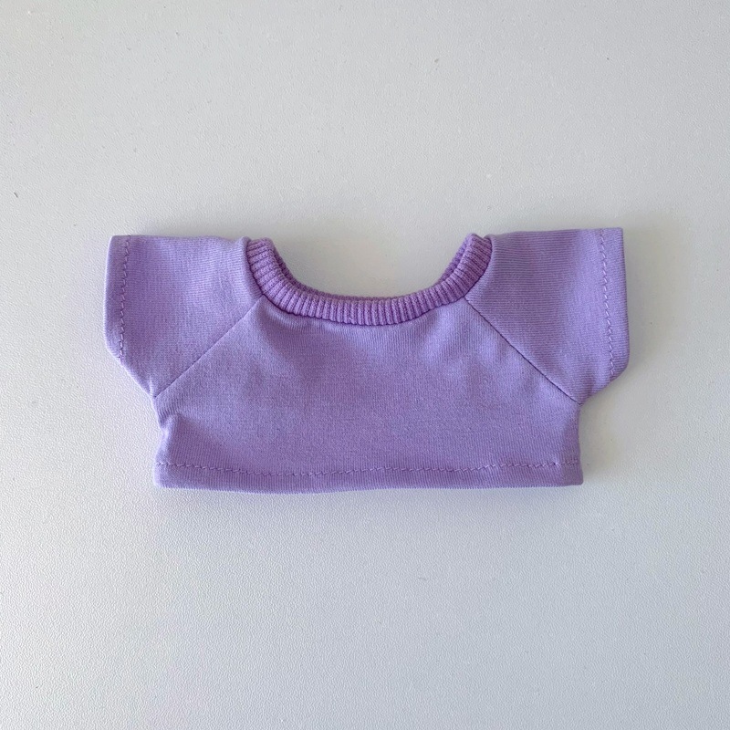 卸売ベビー服 10 センチメートル 15 センチメートル 20 センチメートル綿人形 Tシャツ半袖 Labubu ベビー服はロゴパターンを追加することができます|undefined
