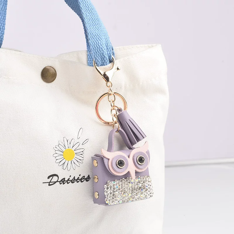 Creative cute doll, backpack accessory, keychain, decorations, owl