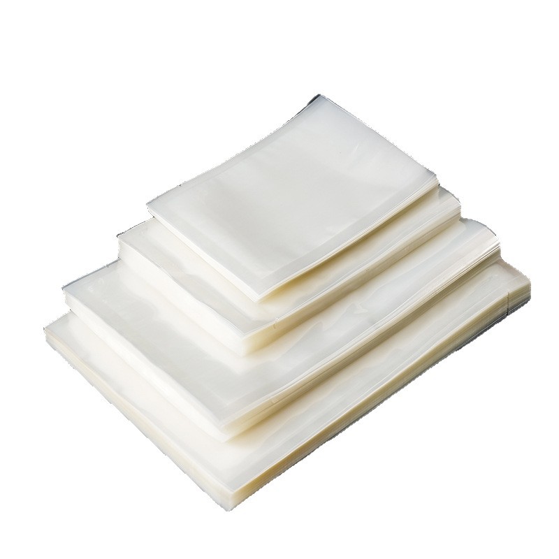 Bolsa de embalaje al vacío de poliéster de grado alimenticio para máquina de vacío de extracción de aire comercial, bolsa de preservación de plástico transparente de sellado liso