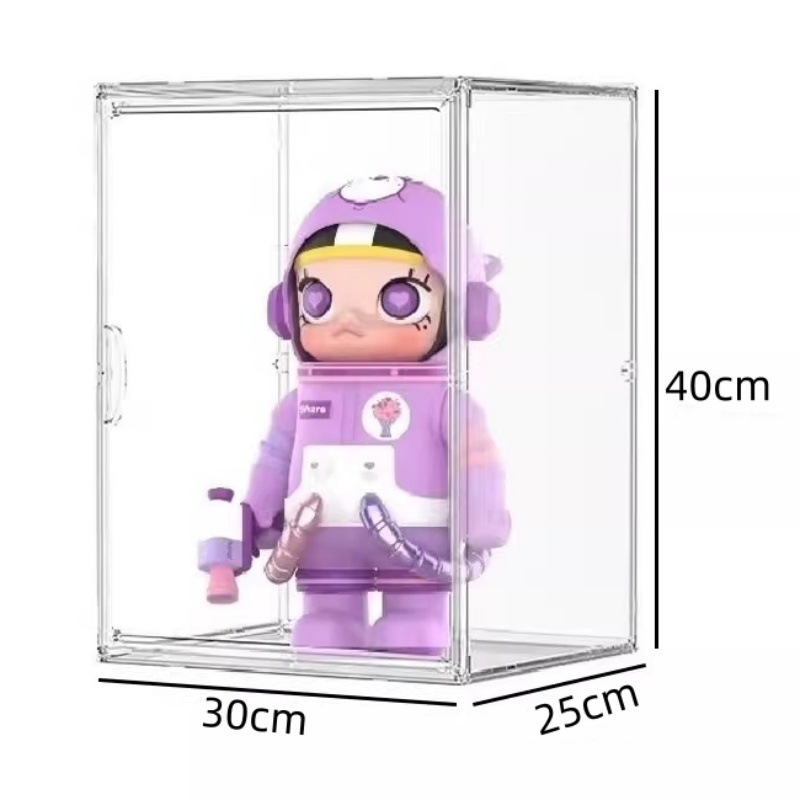 ブラインドボックス展示棚レゴ置物モデル棚アクリルバブルマット手作り防塵透明収納ボックス|undefined