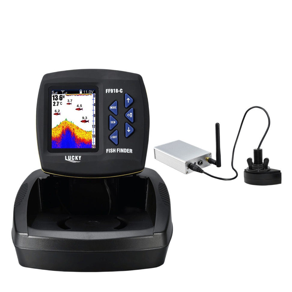 Leqi wireless sonar fish finder 300 meters long-distance detection of foreign trade Wholesale
