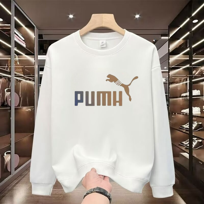 High-End Comfortable Men's Heavyweight Trendy Round Neck Pullover Sweatshirt Men's Autumn and Winter New Fashion Printed Pullover Top High-End Comfortable Men's Heavyweight Trendy Round Neck Pullover Sweatshirt Men's Autumn and Winter New Fashion Printed Pullover Top