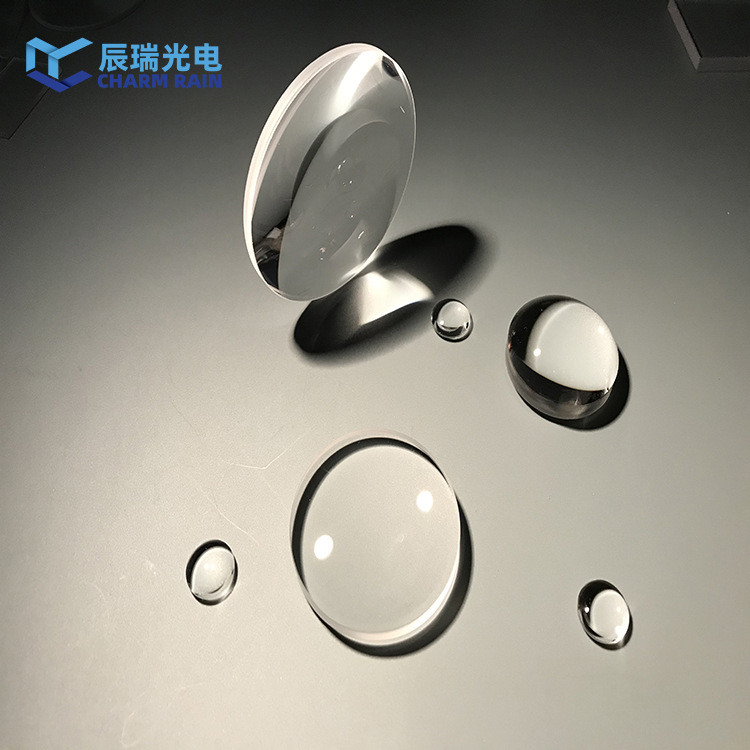 直径25.4mm凸透镜CaF2双凸透镜红外激光雷达汇聚光束