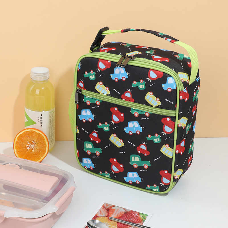 Foreign trade hot-selling explosion-style children's cartoon lunch bag large capacity students go out with food portable insulation bag