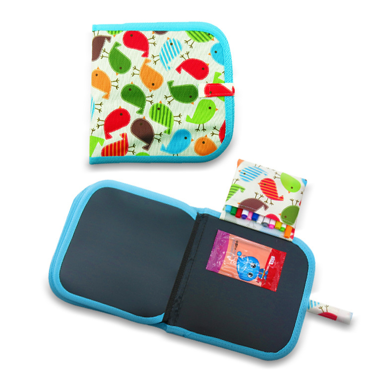 Pizarra de niños DIY libre colorear pintura libro inteligencia ciencia y educación borrable álbum dibujos animados animal graffiti tablero dibujo