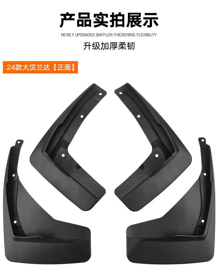 Car Mud Flaps Suitable for Toyota Grand Highlander 2024-2025 Mud Flaps