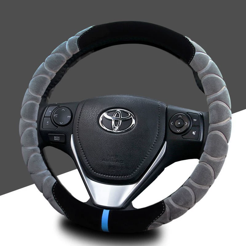 Toyota Rongfang RAV4 Corollara Ling Shuangqing Camry Vios чехол рулевого колеса специальная зима короткий плюш