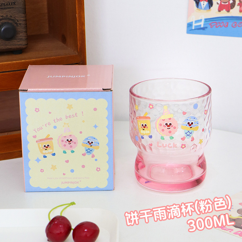 高品質な水滴型ガラスカップ、オリジナルデザインのギフトボックス、結婚式の引き出物、実用的な記念品、中秋節の贈り物|undefined