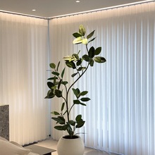 高山榕仿真绿植高端轻奢客厅室内仿生假花树大型落地盆栽