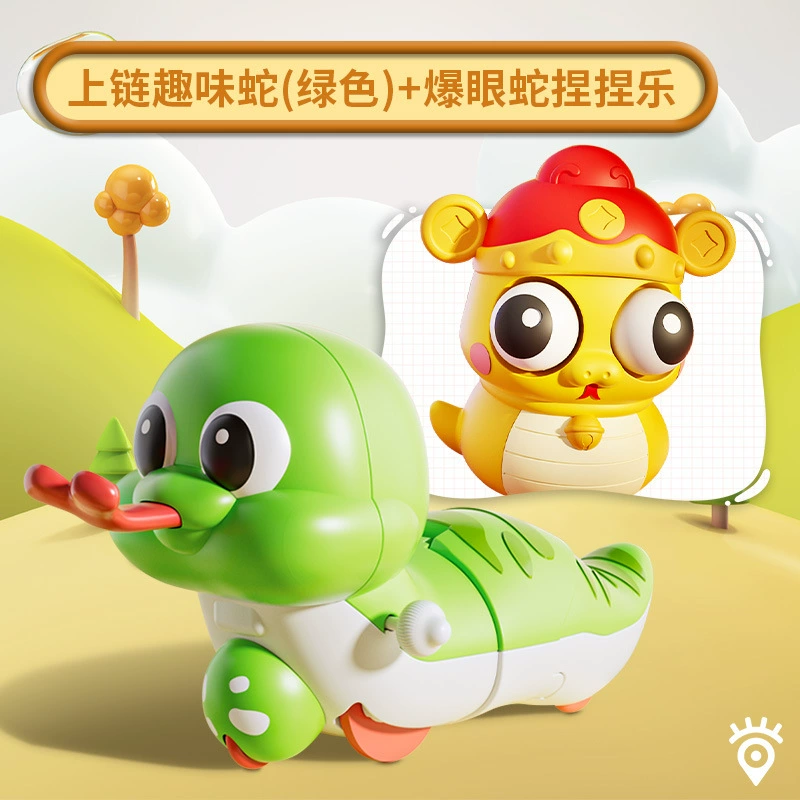 Заводная реалистичная игрушка для ползания, 2 года
