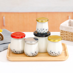 メーカー卸売り食品ガラス瓶蜂蜜瓶密封缶瓶蓋付きカプサイシン瓶レモンペースト透明空