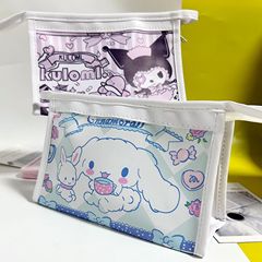 かわいいペットペンケース、漫画風クルミシナモン文具袋、高品質で大容量、学生用文具袋、防水収納袋