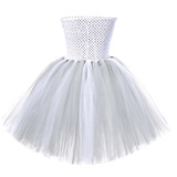 Детское свадебное платье для невесты, костюм, вечернее платье, xэллоуин, косплей, выпускной вечер