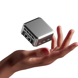 N100MINIPC Mini Host Computer Home Office Portable Small Host DDR5 Dual Network Dual Screen TYPE-C