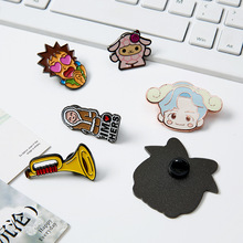 学生奖励胸针可爱文字金属徽章异形胸针制作学校周年庆纪念勋章