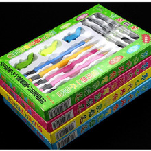 写不断免削免按全自动铅笔0.7自动笔小学生套装