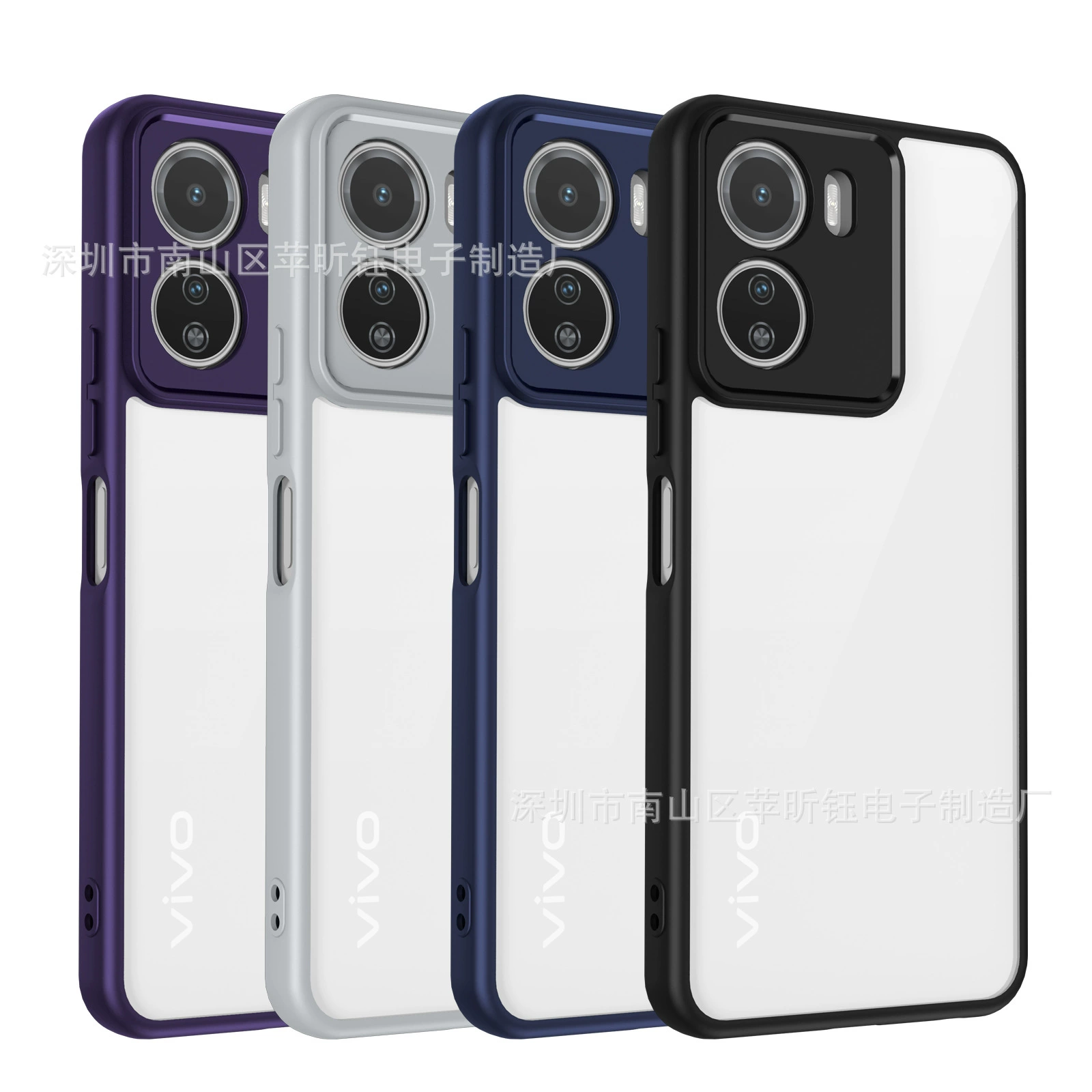 Vivo, совместимый акриловый прозрачный чехол для телефона, защитный чехол, Amazon, защита при падениях