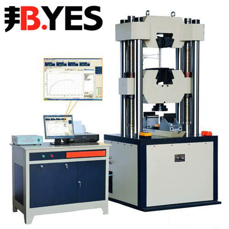 Микрокомпьютер Bangyi контролирует электрожидкостную сервоиспытательную машину 60 тонн 100 тонн растягивающего смещения разлома универсальный материал растягивающей машины